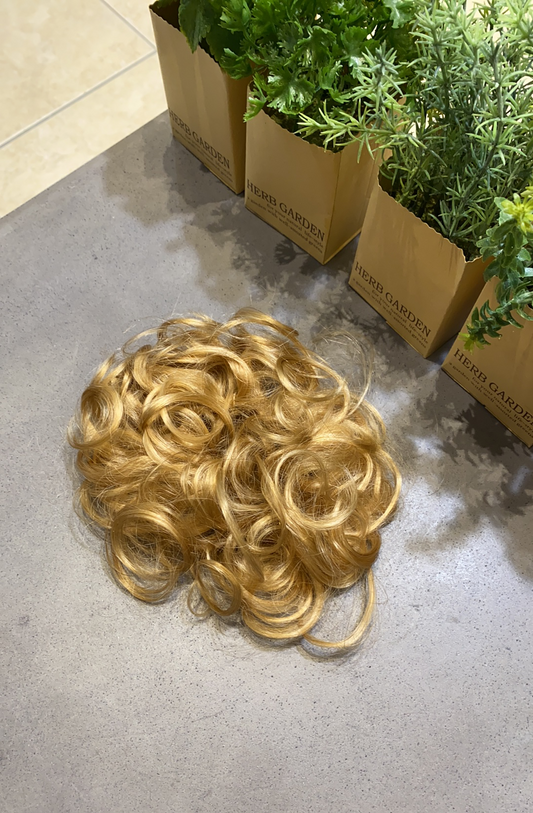 Polly (Human Hair Scrunchie)