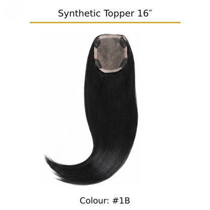 Synthetic Hair Topper | 16″ & 18″