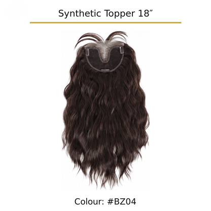 Synthetic Hair Topper | 16″ & 18″
