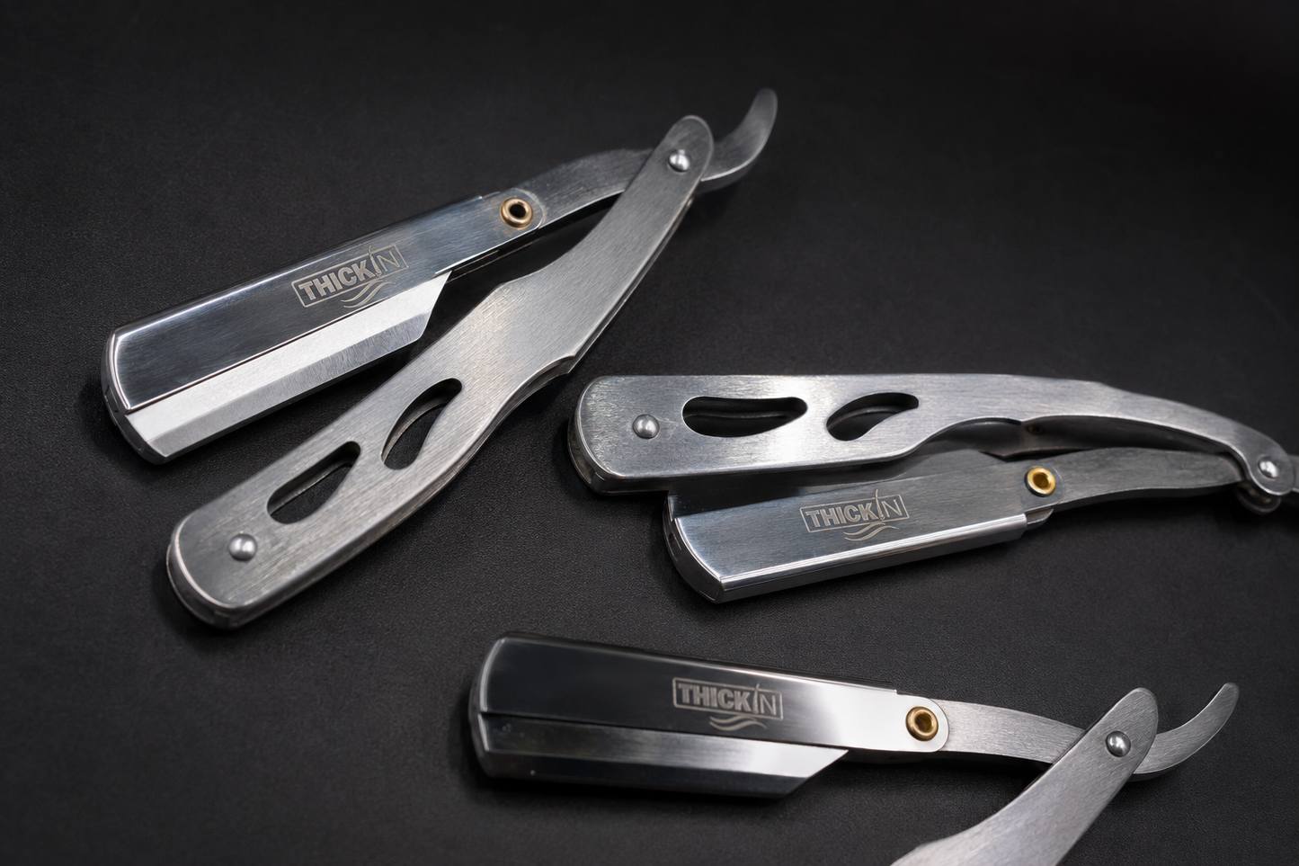 THICKIN Stainless Steel Razor Handle