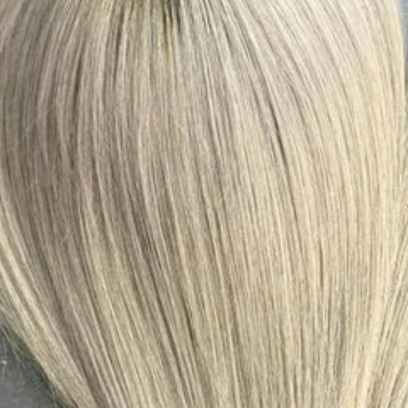 Ashlee Premium human hair scrunchie in ash blonde – 100% human hair | Gold Hair Collection