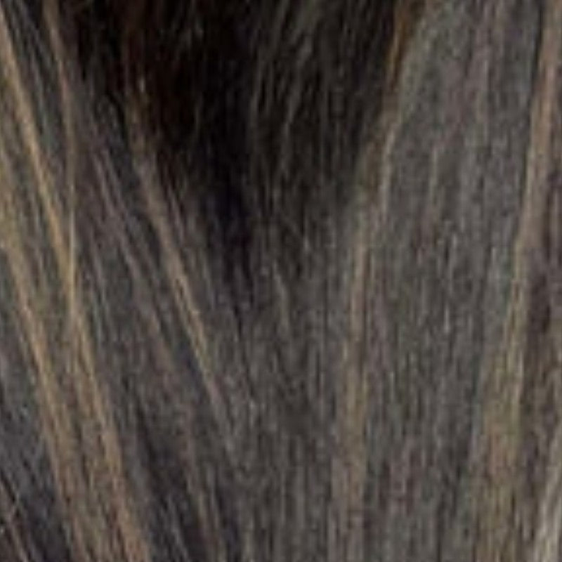 Fiona human hair scrunchie in dark brown – 100% human hair | Gold Hair Collection