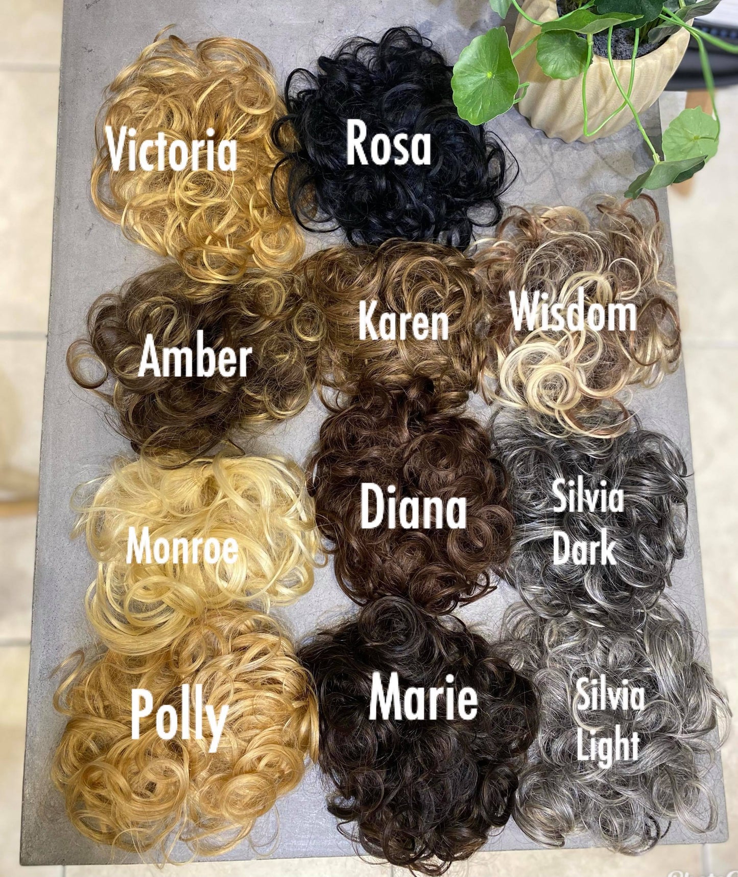 Victoria (Human Hair Scrunchie)